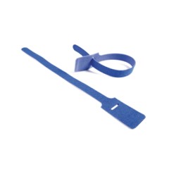 ABRACADEIRA VELCRO 203,2X12,7MM AZUL PACOTE COM 10 UNIDADES
