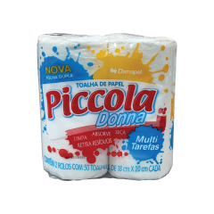PAPEL TOALHA PICCOLA 100FLS 20X18CM