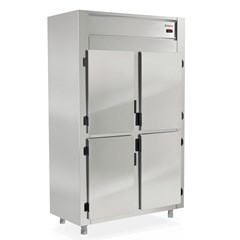 REFRIGERADOR GELADEIRA COMERCIAL INOX 4 PORTAS GREP 1044L GELOPAR