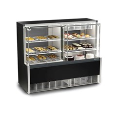 VITRINE EXPOSITORA QUENTE E FRIA 140 CM