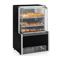 VITRINE ESTUFA MEQA-075R PR GELOPAR PRETA 220V