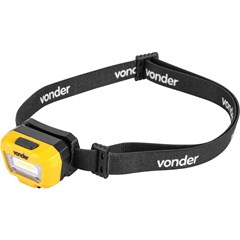 LANTERNA PARA CABECA RECARREGAVEL LEDCOB LCV2