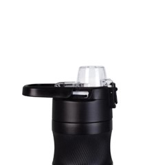 GARRAFA TERMICA DUO 650ML PRETA MOR