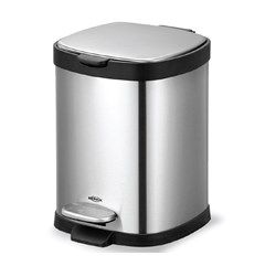 LIXEIRA COM PEDAL,BALDE FRAME 06L INOX