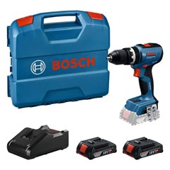PARAFUSADEIRA/FURADEIRA DE IMPACTO GSB 18V-65 2B 2.0AH 2 BATERIAS E CARREGADOR