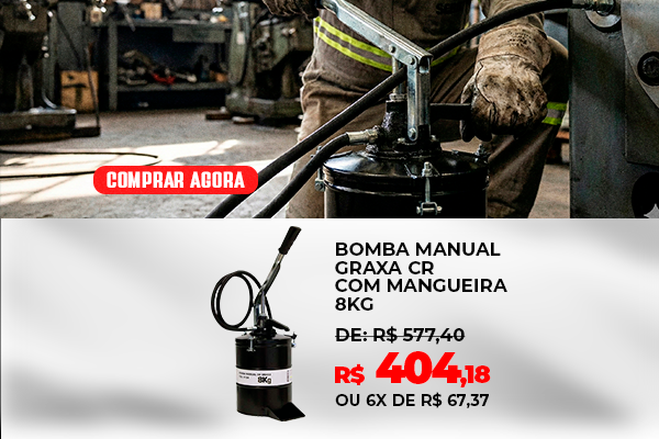 OUTLET VITRINE 3 - BOMBA MANUAL GRAXA