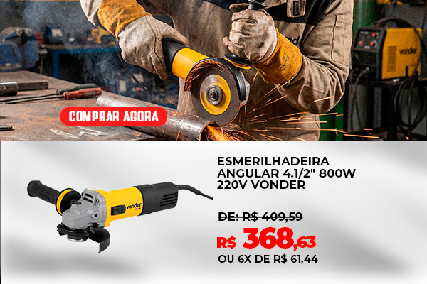 OUTLET VITRINE 3 - ESMERILHADEIRA VONDER