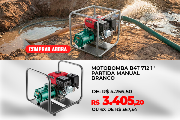 OUTLET VITRINE 4  - MOTOBOMBA