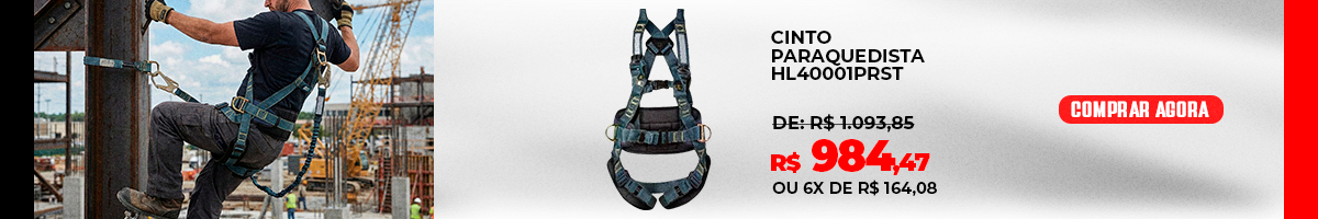 OUTLET VITRINE 4 - CINTO PARAQUEDISTA